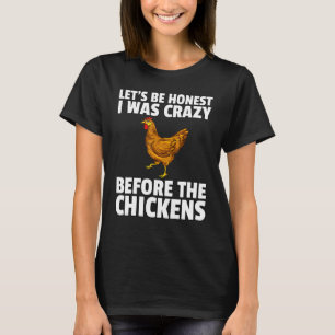 T-shirt Poulets folles poules fermières