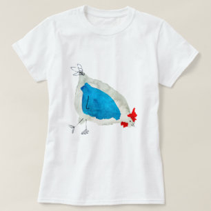 T-shirt Poulets mignons aquarelle