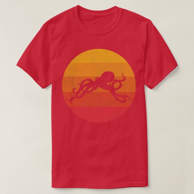 T-shirt poulpe (Design devant)