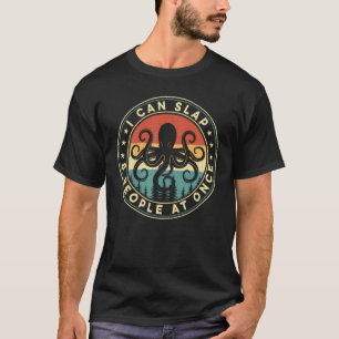 T-shirt Poulpe Animal Spirituel Kraken Pêche Animaux Marin