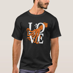 T-shirt Poulpe d'amour Seiche Calmar