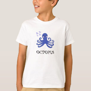 T-shirt Poulpe de dessin animé