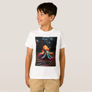 T-shirt poulpe resplendissante