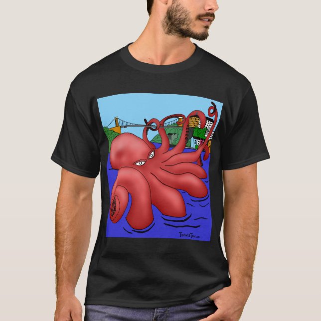 T-shirt Poulpes Bristol (Devant)