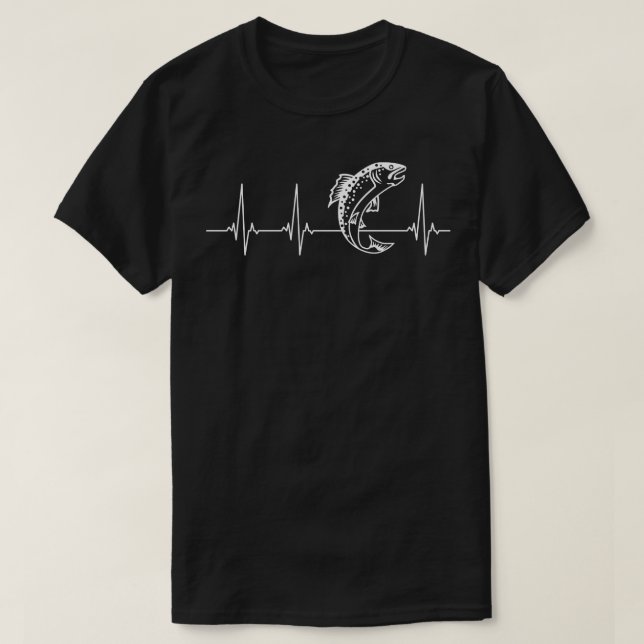 T-shirt pouls de truite (Design devant)