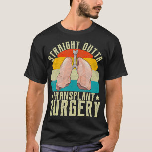 T-shirt Poumons droit devant transplanter la chirurgie Sur