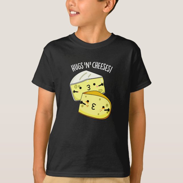 T-shirt Poumons Et Fromages Drôle Jeu De Fromage BG Sombre (Devant)