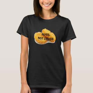 T-shirt Poumons et non médicaments poulets nugget 3