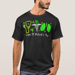 T-shirt Poumons Infirmière respiratoire Thérapeute Happy S