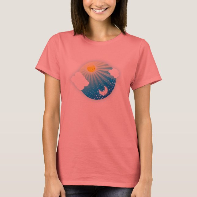 T-shirt Poupée bébé Sun et Lune (équipée) (Devant)