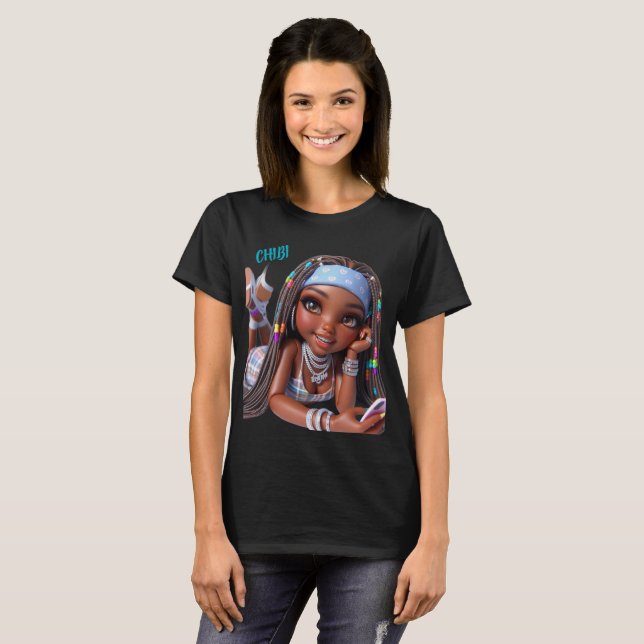 T-SHIRT POUPÉE CHIBI (Devant entier)