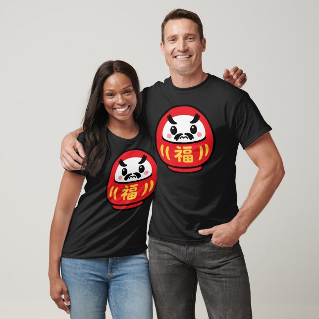 T-shirt poupée daruma japonaise (Unisexe)