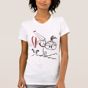 T-shirt Poupée de kitesurf