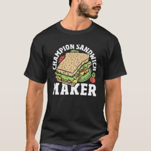T-shirt Poupée de pain sandwich Hoagie Sammich Sandwich Ma