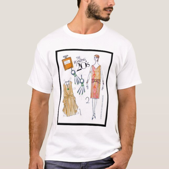 T-shirt Poupée de papier (Devant)