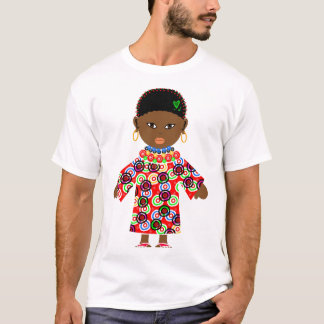 T-shirt Poupée de zoulou