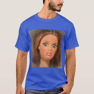 T-shirt Poupée dégoûtante visage