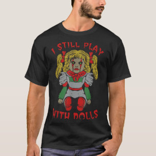 T-shirt Poupée effrayante d'Halloween - Horreur sarcastiqu