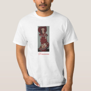 T-shirt Poupée en céramique dominicaine sans visage, péché