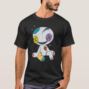 T-shirt Poupée Goth effrayante Halloween animal farci