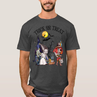 T-shirt Poupée Halloween De Frankenstein Rag
