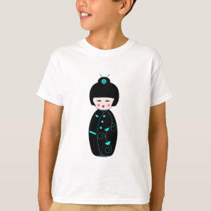 T-shirt Poupée japonaise de geisha