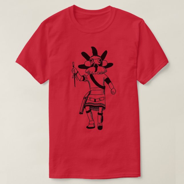 T-shirt Poupée Kachina (Design devant)