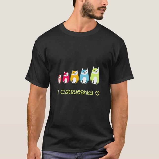 T-shirt Poupée Matriochka de type Catryoshka (Devant)