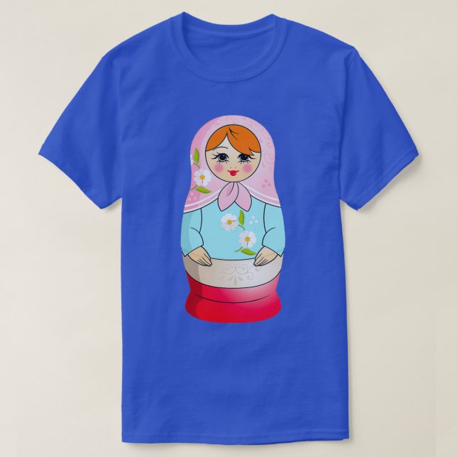 T-shirt Poupée Matryoshka (Design devant)