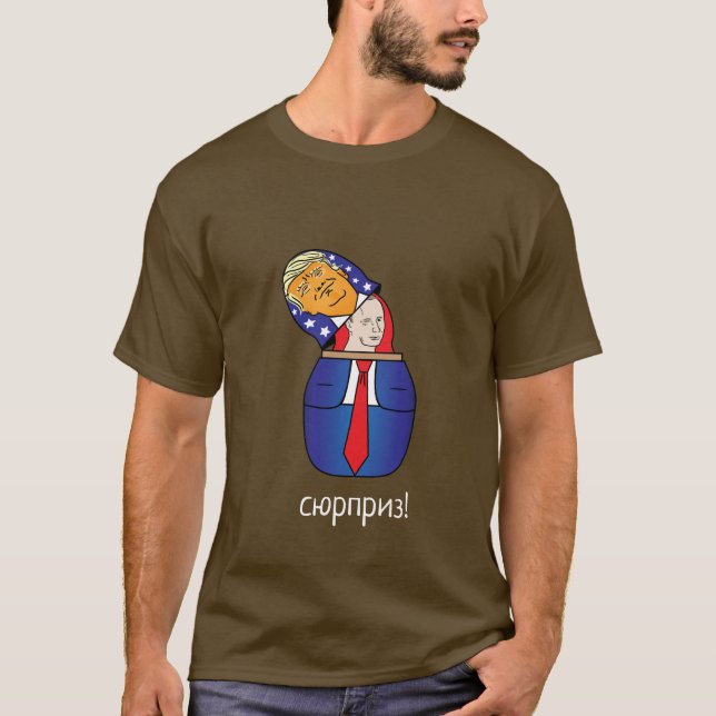 T-shirt Poupée russe Trump (Devant)