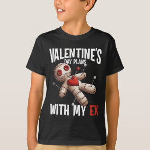 T-shirt Poupée vaudou d'ex-amant Plan de la Saint-Valentin