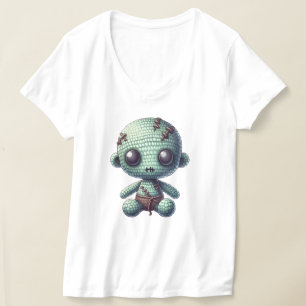 T-shirt Poupée Vaudou Mignonne Au Crochet