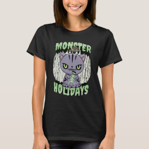 T-shirt Poupée vaudou vaudou mignonne américaine en chats