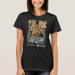 T-shirt Poupée Voodoo Kaiju Monstre Japonais
