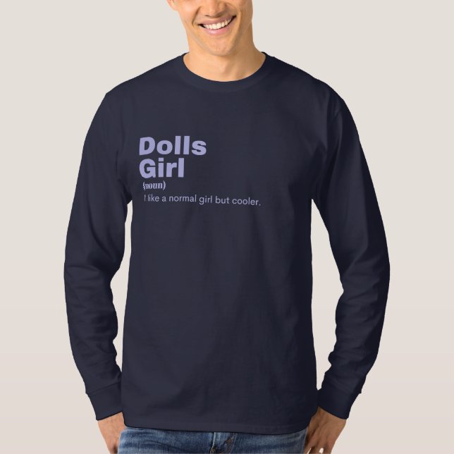 T-shirt Poupées fille - Poupées (Devant)