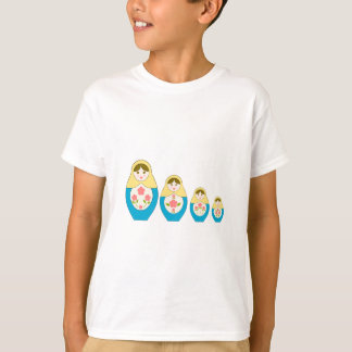 T-shirt Poupées russes d'emboîtement de Matryoshka