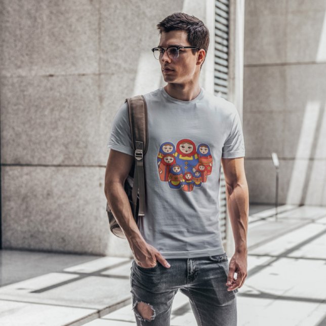 T-shirt Poupées russes Matryoshka (Créateur téléchargé)
