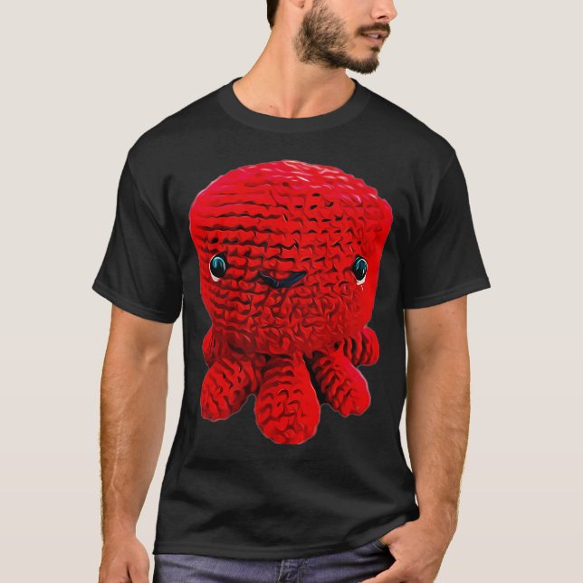 T-SHIRT POUPON PIEUVRE ROUGE MIGNON (Devant)
