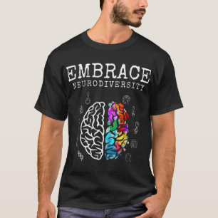 T-shirt pour accepter la neurodiversité. Ce t-shir