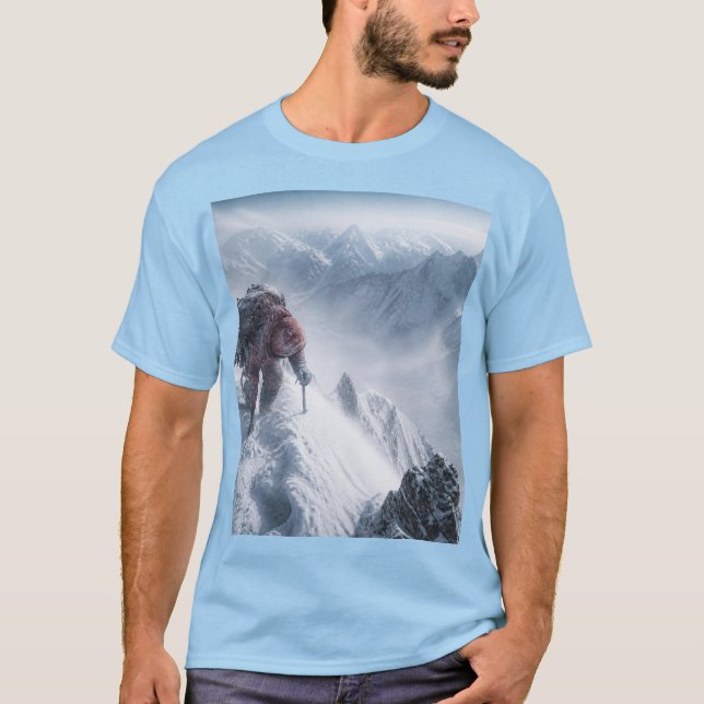 T-shirt pour alpiniste (Devant)