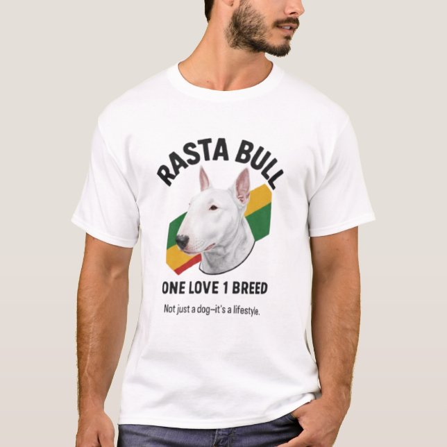 T-Shirt pour amateur de Bull Terrier (Devant)