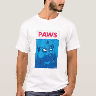 T-shirt pour amateur de chat mignon “Pattes” avec