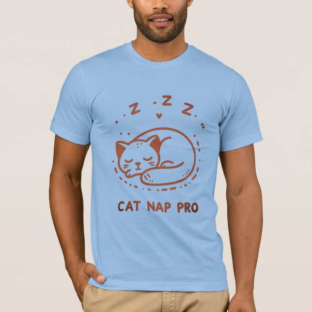 T-shirt pour amateur de chats  (Devant)