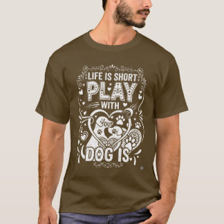 T-Shirt pour amateur de chiens