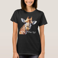 T-shirt pour amateur de girafes drôles, Qu'est-ce 