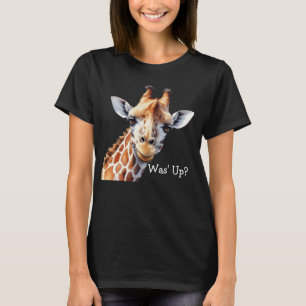T-shirt pour amateur de girafes drôles, Qu'est-ce 