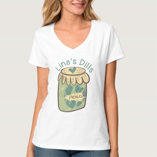 T-shirt pour amateur de nourriture verte drôle pot (Devant)