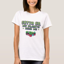 T-Shirt pour amateur de plantes introverti