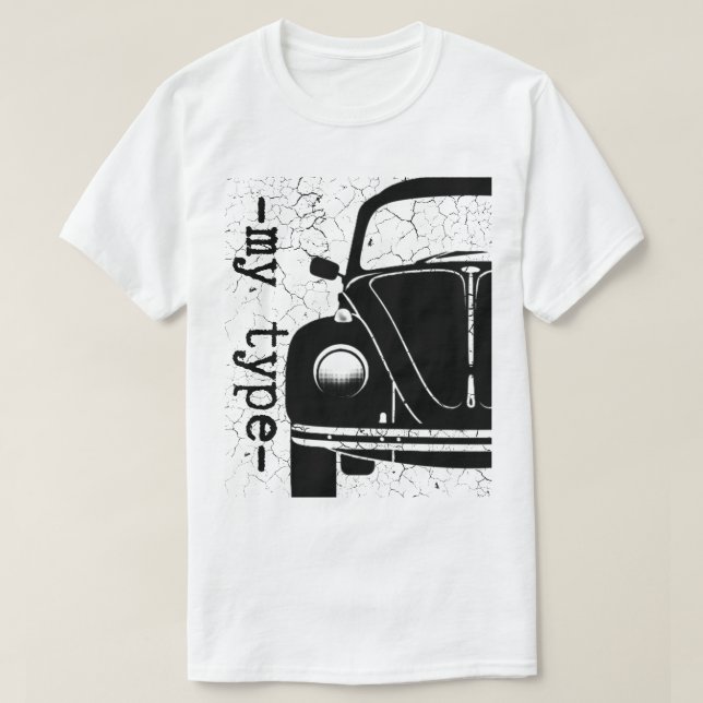 T-shirt pour amateur de VW (Design devant)