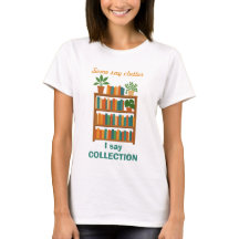 T-shirt pour amateurs de livres, Tee-shirt humori